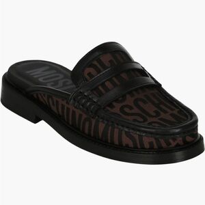 Moschino Logo Moc Toe Mule